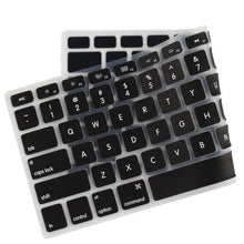 Load image into Gallery viewer, LuvCase Macbook US/CA Keyboard Cover - Color Collection - Black