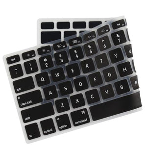 LuvCase Macbook US/CA Keyboard Cover - Color Collection - Black